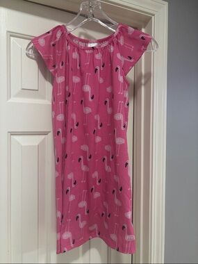 Hanna Andersson Pink Flamingo Nightgown